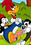 by Woodpecker cartoon valley jasmine