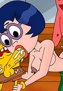 SpongeBob teen titans cartoon porn