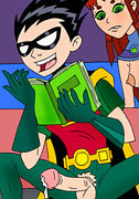 strokes Robin teen titans comics