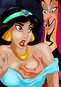 Princess Jasmine pleasure Jafar