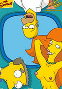 Jessica stiff nipples poked Homer