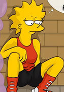 Lisa Simpson gets double penetrated like a hoe