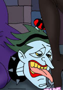 Poison Ivy her school uniform slammed by Joker