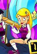 Sabrina great dildo gets by free famous toons
