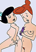 Wilma Flintstone vagina nude cartoons