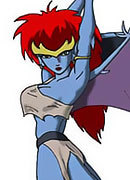 Demona deepthroating after by Griff