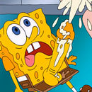 Sandy Cheeks sex and plays with SpongeBob